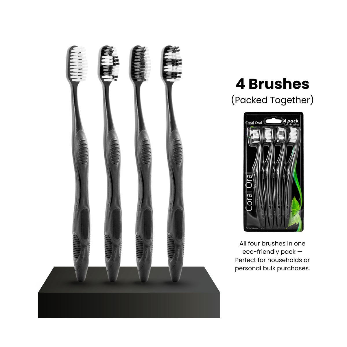 4-Pack Toothbrushes